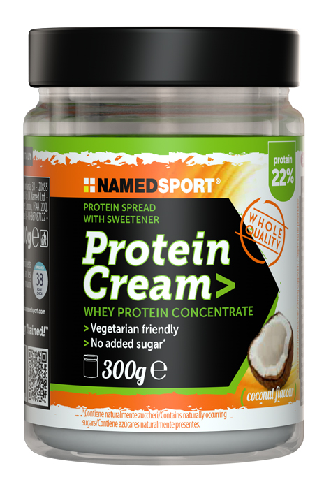 Named Sport Protein Cream - Crema Spalmabile Proteica - Gusto Cocco 300 g